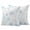 Haze Blue, variant on Navy Blue Gnomes Christmas Outdoor Pillow Covers 20"x12" Set of 2,Waterproof Throw Pillow Covers for Patio Furniture,Snowflake Xmas Tree Winter Branches Decorative Cushion Pillowcases for Garden Sofa