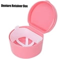 thumbnail image 3 of Portable Denture Storage Box - Set of 2 for Orthodontic Appliance Part Guards and Retainers - Dental Appliance Storage Box and Stand, 3 of 3