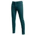 thumbnail image 1 of J. METHOD Men's Skinny Jeans Stretch Slim Fit Classic Basic Solid Casual Colored Denim Pants, 1 of 4