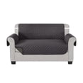 thumbnail image 1 of Cubre Sillones Mubson Microfibra Gris 2 Asientos Antideslizante e Impermeable, 1 of 1