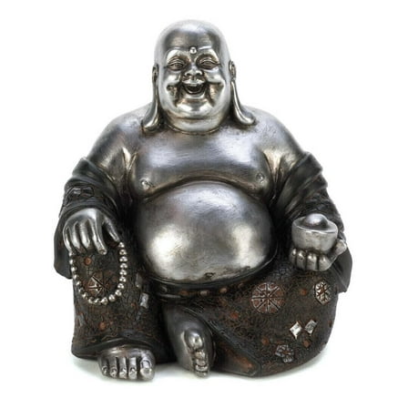 Zingz and Thingz Happy Sitting Buddha Statue