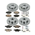 thumbnail image 3 of Power Stop Front and Rear Stock Replacement Brake Pad and Rotor Kit KOE4526, 3 of 8