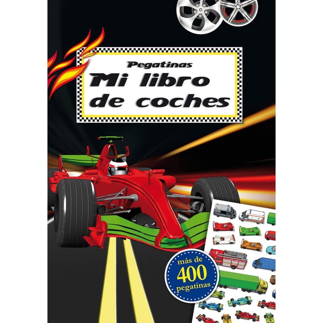PEGATINAS MI LIBRO DE COCHES PICARONA TIMO SCHUMACHER