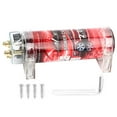 thumbnail image 2 of Condensador de potencia de audio para automóvil de 2 faradios, amplificador, regulador de voltaje, LED rojo, 10-16 V CC, piezas de automóvil modificadas, 2 of 15
