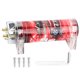 thumbnail image 2 of Condensador de potencia de audio para automóvil de 2 faradios, amplificador, regulador de voltaje, LED rojo, 10-16 V CC, piezas de automóvil modificadas, 2 of 15