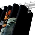 thumbnail image 5 of Floral Animal Waterproof Shower Curtain Set with Hooks and Printed Design - Bathroom Decoration for Shower Curtains, 5 of 5