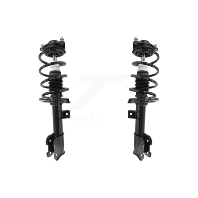 Transit Auto Front Complete Suspension Shocks Strut and Coil Spring Mount Assemblies Kit for Car Hyundai Santa Fe Sport Kia Sorento - Left Right Side (Driver Passenger) K78A-100448