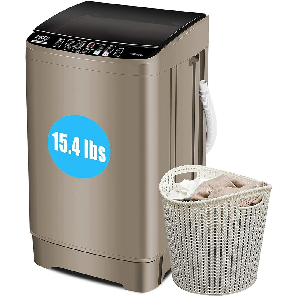 FullAutomatic Washing Machine 15.4lbs Krib Bling Portable Compact