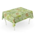 thumbnail image 1 of LADDKE Colorful Funny Dinosaurs in Cartoon Big Child Dino Tablecloth Table Desk Cover Home Party Decor 52x70 inch, 1 of 1