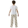 thumbnail image 3 of Cute Skiing Cat Boys Pajama Pants Soft and Lightweight Elastic Waistband Children's Pajama Pants, 3 of 8