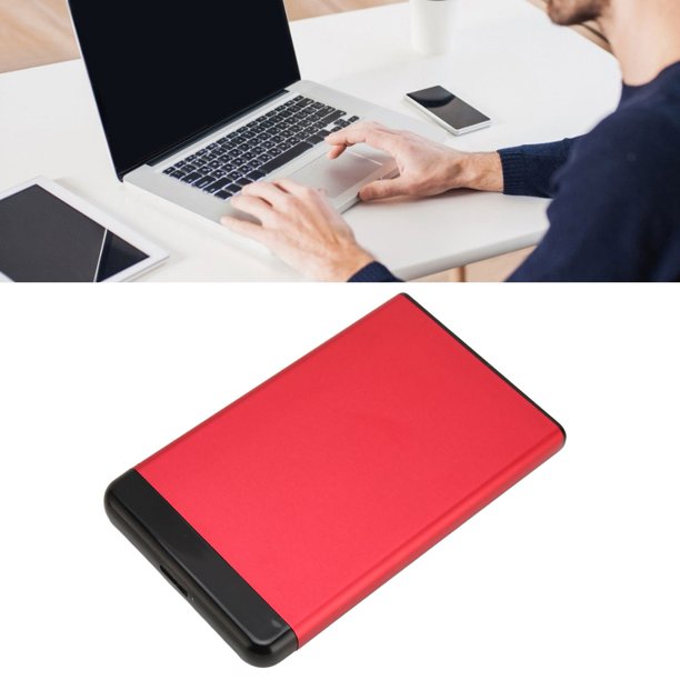 Disco Duro Externo de 25 Pulgadas Disco Duro Móvil de Metal Ultrafino USB 30 Tasa de Transferencia de Alta Velocidad de 5 Gbps Plug and Play sin Controladores para