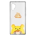 thumbnail image 3 of Galaxy Note10 Plus Case (6.8inch) Clear TPU Cute Soft Jelly Cover - Poptown Cap Pooh, 3 of 9