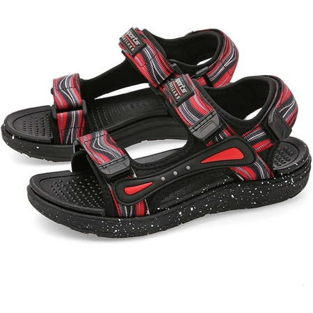 

Fashion Sports Sandals For Boys Girls Adjustable Hook and Loop Lightweight Sandals Summer Breathable Beach Shoes (Little Kids/Big Kids)