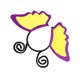 thumbnail image 3 of KAKOWELY 1 diadema con antena para Halloween, ideal para fiestas, disfraces (amarilla y morada), 3 of 5