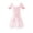 Ballet Pink, variant on Stelle Ballet Leotard Ruffle Sleeve with Chiffon Skirt Ballerina Dance Dress for Girls,Black,7-8 Years