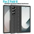 Case and Belt Clip Combo for Samsung Galaxy Z Fold 6, Nakedcellphone