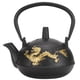 thumbnail image 2 of Juego De Té De Hierro, Tetera De Hierro Con Patrón De Dragón Dorado, Para Regalo De Cumpleaños, Regalo De Acción De Gracias, Bar En Casa, 2 of 7