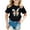 AB98 Black, variant on Tisuna Girls Easter Shirts Toddler Cartoon Print Short Sleeve Crew Neck Tops Fashion Loose Kids Summer Outfits Black Size 2-3 Years