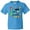 Pacific Blue, variant on Inktastic 100 Days of School Colorful Stars Youth T-Shirt