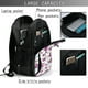 thumbnail image 4 of Easygdp Violets Flowers Mochila para Laptop de Viaje con Puerto USB, Mochila para Laptop con Puerto de Carga USB para Mujeres y Hombres, 4 of 7