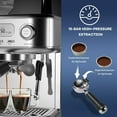 thumbnail image 3 of Semi-Automatic Espresso Machine with Grinder & Milk Frother, 20 Bar Professional Pressure,95Oz Removable Large Water Tank, Coffee Maker for Cappuccino/Latte/Macchiato, Design for Home Barista, 3 of 7