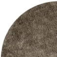 thumbnail image 4 of SAFAVIEH Paris Darwin Plush Polyester Shag Area Rug, Sable, 7' x 7' Round, 4 of 5