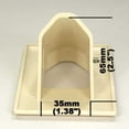 thumbnail image 4 of SF Cable 1-Gang Recessed Low Voltage Cable Plate - Ivory, 4 of 4