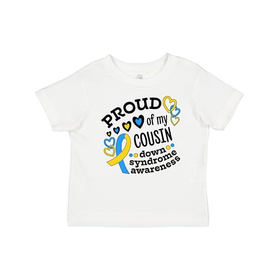 Inktastic Proud of My Cousin Down Syndrome Awareness Boys or Girls Baby T-Shirt
