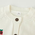thumbnail image 3 of BFHHYA Kids' Boys & Girls Christmas Knit Cardigan Button Down Crewneck Sweater Open Front Casual Holiday Top for Winter Outings(3-9Y), 3 of 5