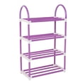 thumbnail image 1 of Estante de zapatos Organizador de zapatos de plástico multicapa Estante de almacenamiento de entrada para el dormitorio Color aleatorio Scienceny HA003481-00, 1 of 6