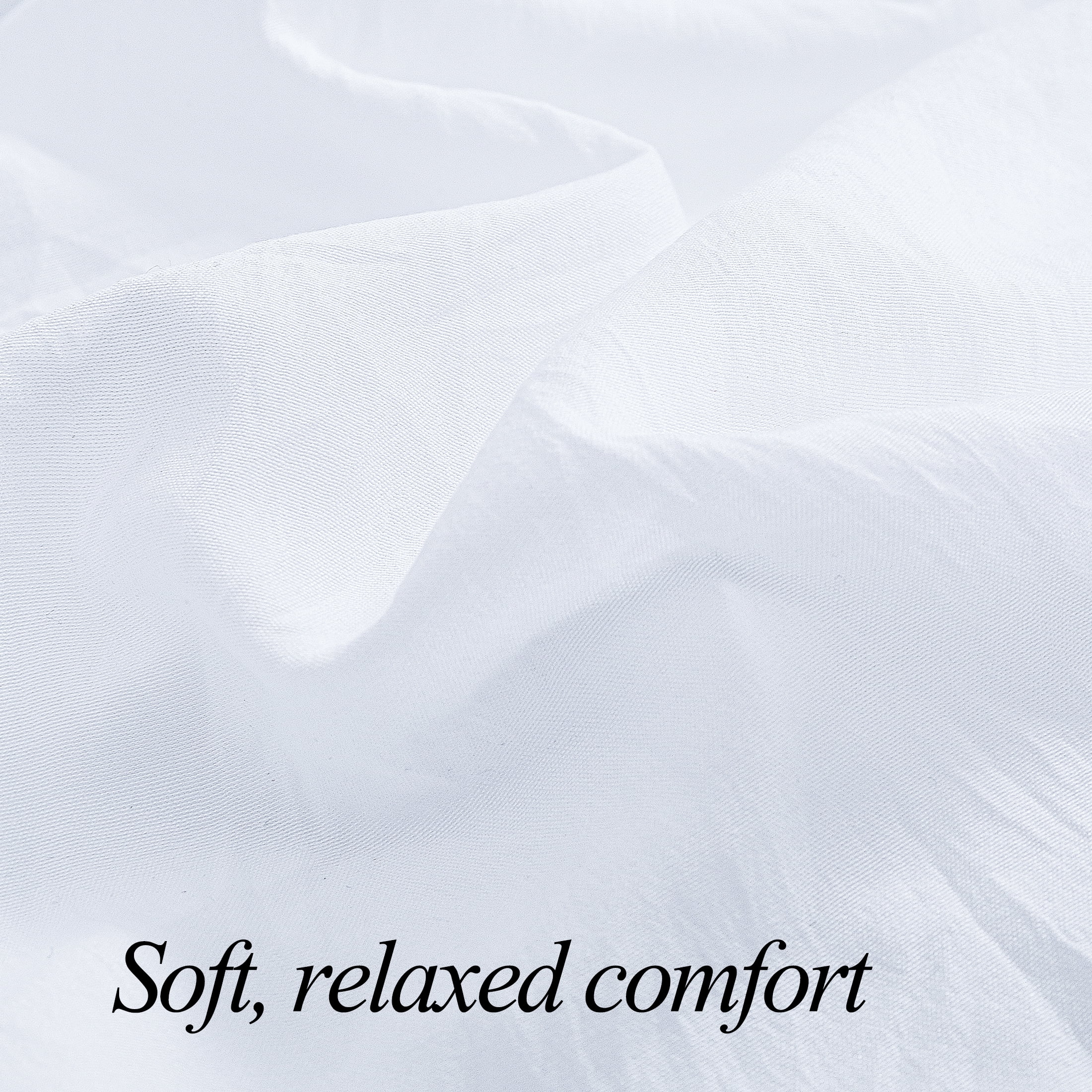 Mainstays Washed Ultra Soft Microfiber Pillowcase Set, King, Arctic White, 2 Piece