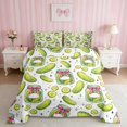 thumbnail image 2 of Erosebridal Pickle Queen Comforter Sets for Girls, Pickle Queen Comforters, Pink Reversible 3-Piece 1 Comforter and 2 Pillowcases, 2 of 6