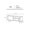 thumbnail image 5 of Mueble Mesa para TV con Puerta DECOMOBIL Moderno Nogal Neo, 5 of 5