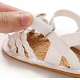 thumbnail image 5 of Baby Girl Sandals Summer Crib Shoes Bowknot Soft Sole Infant Girls Princess Dress Flats First Walker Shoes, 5 of 7