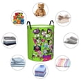 thumbnail image 6 of Invader Zim Laundry Hamper Lightweight Storage Basket Toy Organizer Laundrys Basket Waterproof For Bedroom, Bathroom Small, 6 of 8