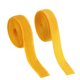 thumbnail image 1 of Cinta de gancho y bucle para coser Uxcell, 2 piezas de tiras de sujeción de nailon no adhesivas de 2 yardas color naranja claro, 1 of 7