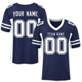 thumbnail image 3 of Camiseta de fútbol personalizada, camisetas personalizadas, uniforme de fútbol impreso, nombre y número para hombres, mujeres y jóvenes, 3 of 5