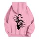 thumbnail image 1 of MHFRRA Sudaderas con Capucha para Hombre para Actividades Al Aire Libre Sudaderas Cómodas con Estampado Gráfico, Ideales para Uso Informal En Verano y Otoño Rosa, 1 of 2