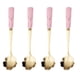 thumbnail image 1 of 4 unids delicado de café en forma de flor Scoop Cuchara de helado Durable postre cuchara, 1 of 5