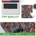 thumbnail image 7 of Boho Gaming Mouse Pad Large Mousepad for Desk Aesthetic Laptop Desk Pad with Stitched Edge 10.2×8.3 Inch Desk Accessories Small Mouse Mat for Wireless Mouse Non-Slip Rubber Base Office Home Travel, 7 of 7
