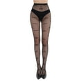 thumbnail image 1 of Bas d'Halloween pour Femmes Collants Gothiques en Résille avec Nœud, Dentelle, Motif Ajouré, Accessoires de Costume de Cosplay, 1 of 3