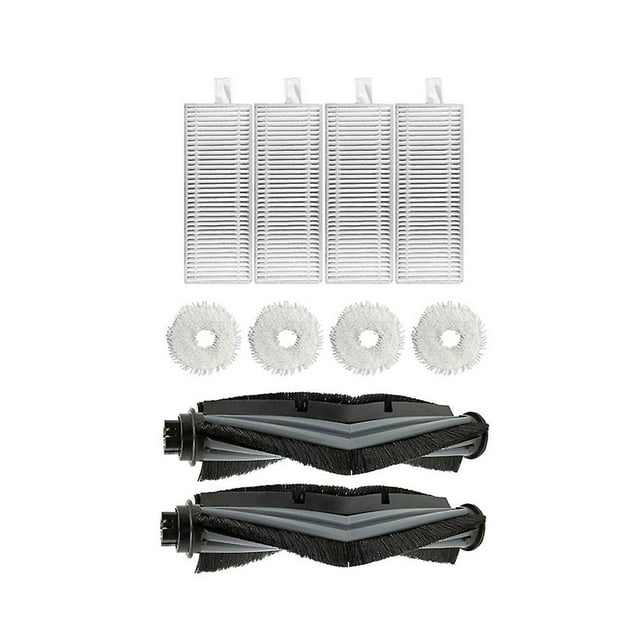 Filtros Hepa, cepillo principal, paños de fregona, trapos para Robot Ecovacs N9+/k10