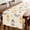 Beige1, variant on Moon Star Gloden Ramadan Table Runner 5.9FT, Ramadan Table Runner Gold Glitter Pattern, Dining Table Decor, Washable Holiday Kitchen Decoration for Iftar Party Home 70.8"