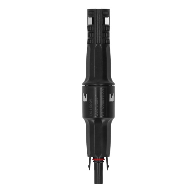 Portafusibles PV Macho A Hembra, Conector De Fusible PV IP68 Cobre Estañado 1500V Conductividad Fuerte Instalado Fácilmente Para Exteriores ANGGREK 20A