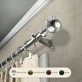 thumbnail image 5 of InStyleDesign Desmond Adjustable Curtain Rod Antique Brass 18 to 28 inches Brass Finish, 5 of 5