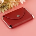 thumbnail image 1 of VIFERR ID Card Holder, Retro Leather Credit Card Protector For Women Red(Crazy red), 1 of 7