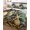 Sage Green, Cream White, Barn Wood, variant on Quilt King Size Bedding Set, Fall Coastal Pumpkins Reversible Summer Quilt 3 Pieces, Thanksgiving Ocean Beach Waves Leaf Lightweight Bedspreads Coverlets with 2 Pillow Shams for All Seasons