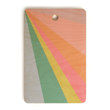 

Society6 June Journal Rainbow Road Rectangular Cutting Board