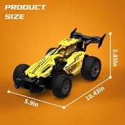 Babyltrl Remote Control Cars for Kids,2.4GHz 4WD High Speed RC Racing Cars Toys,All-Terrain RC Truck for Boys Girls Aged 3+