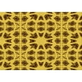 thumbnail image 1 of Ahgly Company Machine Washable Indoor Rectangle Transitional Dark Bronze Brown Area Rugs, 6' x 9', 1 of 7